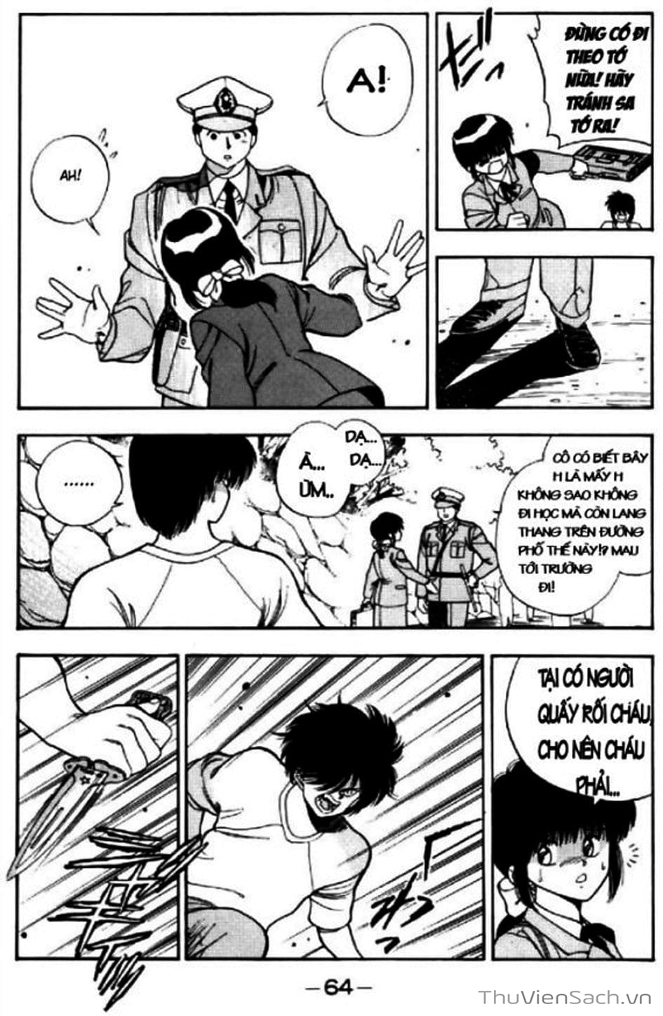 Truyện Tranh Cô Bé Ba Mắt - 3X3 Eyes trang 6