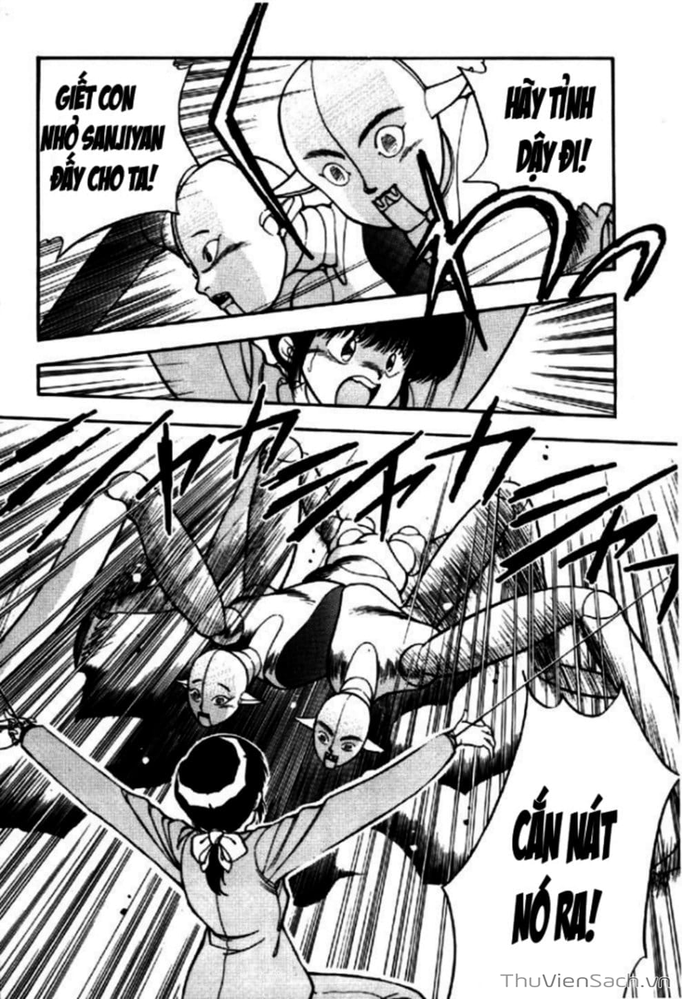 Truyện Tranh Cô Bé Ba Mắt - 3X3 Eyes trang 6