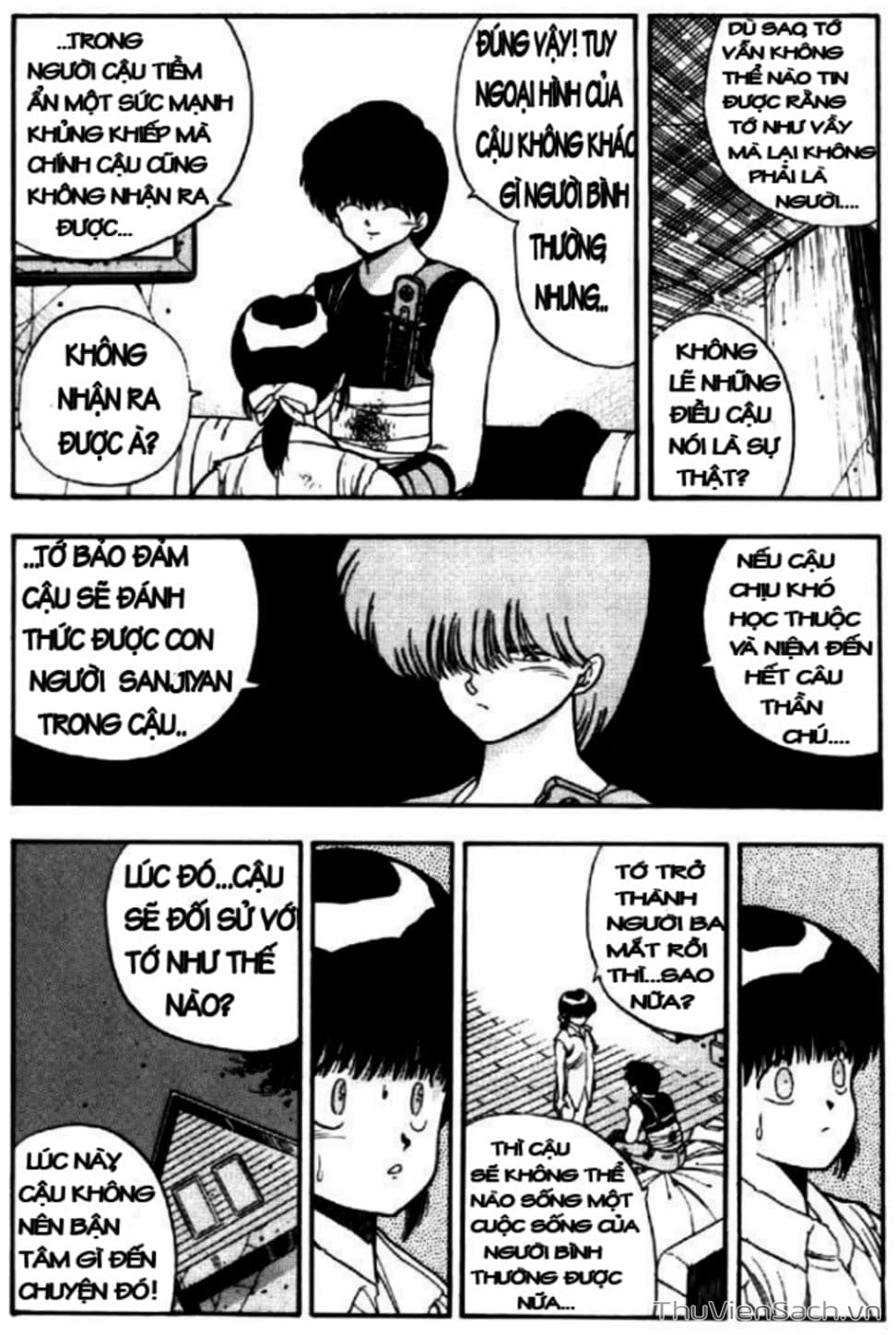 Truyện Tranh Cô Bé Ba Mắt - 3X3 Eyes trang 6