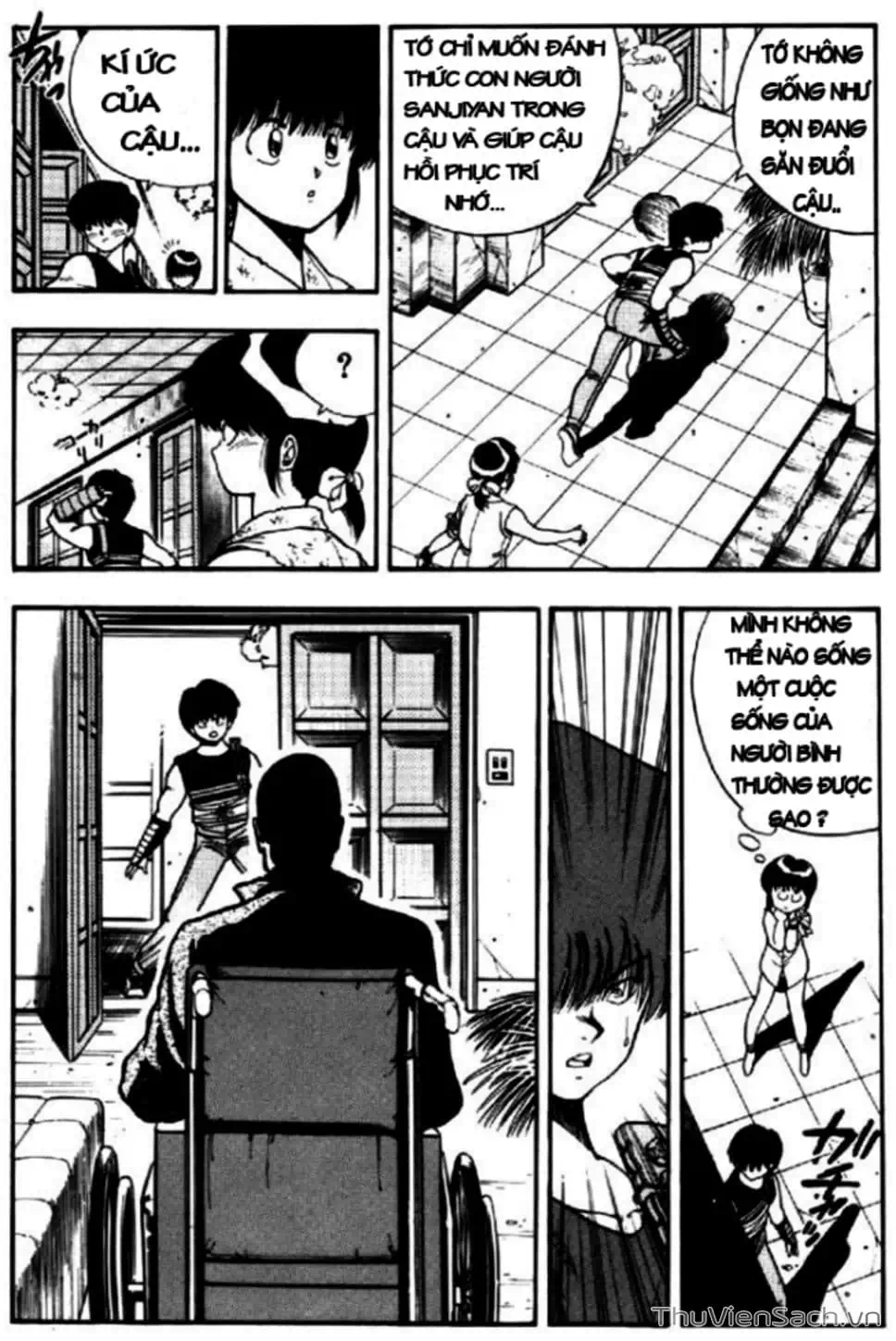 Truyện Tranh Cô Bé Ba Mắt - 3X3 Eyes trang 6