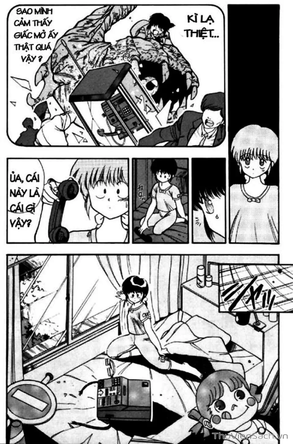 Truyện Tranh Cô Bé Ba Mắt - 3X3 Eyes trang 6