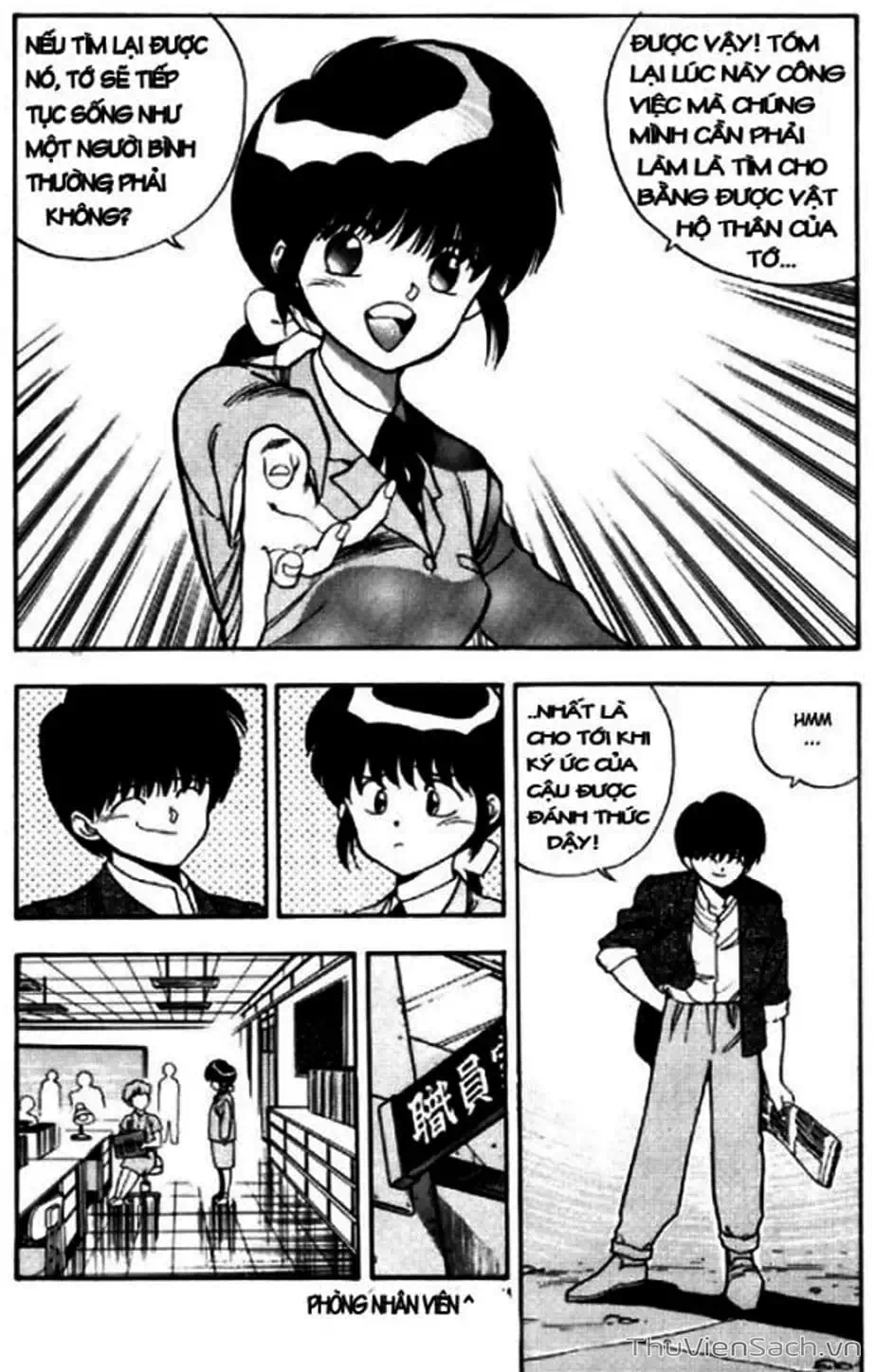 Truyện Tranh Cô Bé Ba Mắt - 3X3 Eyes trang 6