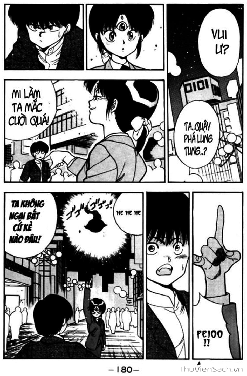 Truyện Tranh Cô Bé Ba Mắt - 3X3 Eyes trang 6