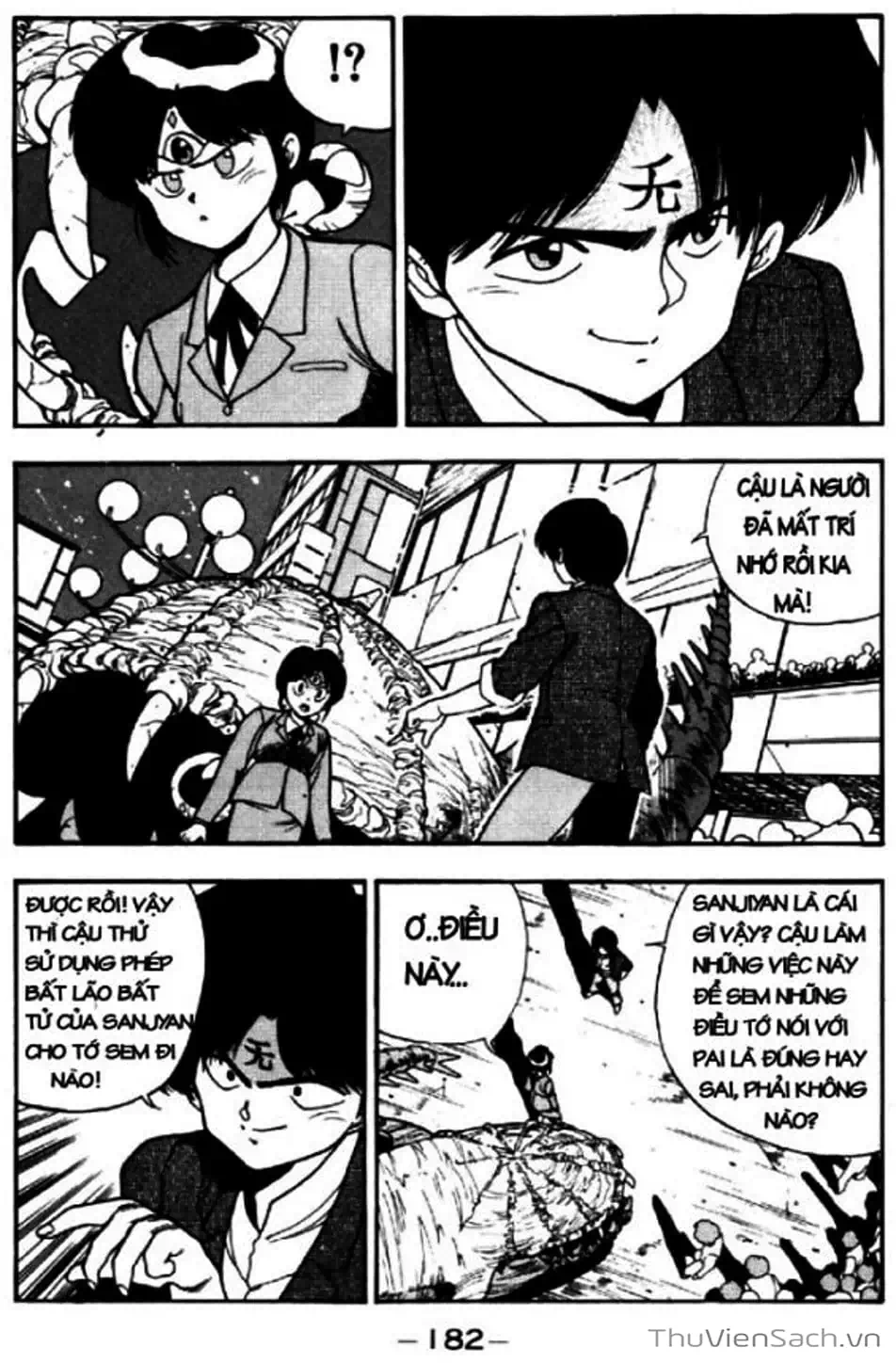 Truyện Tranh Cô Bé Ba Mắt - 3X3 Eyes trang 6