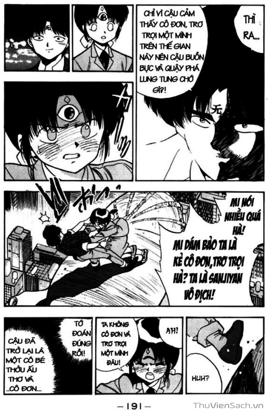 Truyện Tranh Cô Bé Ba Mắt - 3X3 Eyes trang 6