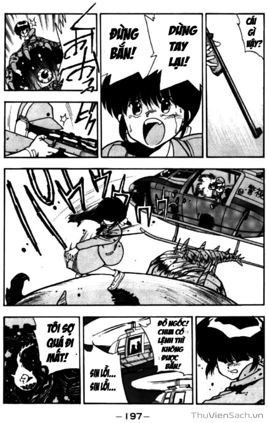 Truyện Tranh Cô Bé Ba Mắt - 3X3 Eyes trang 6