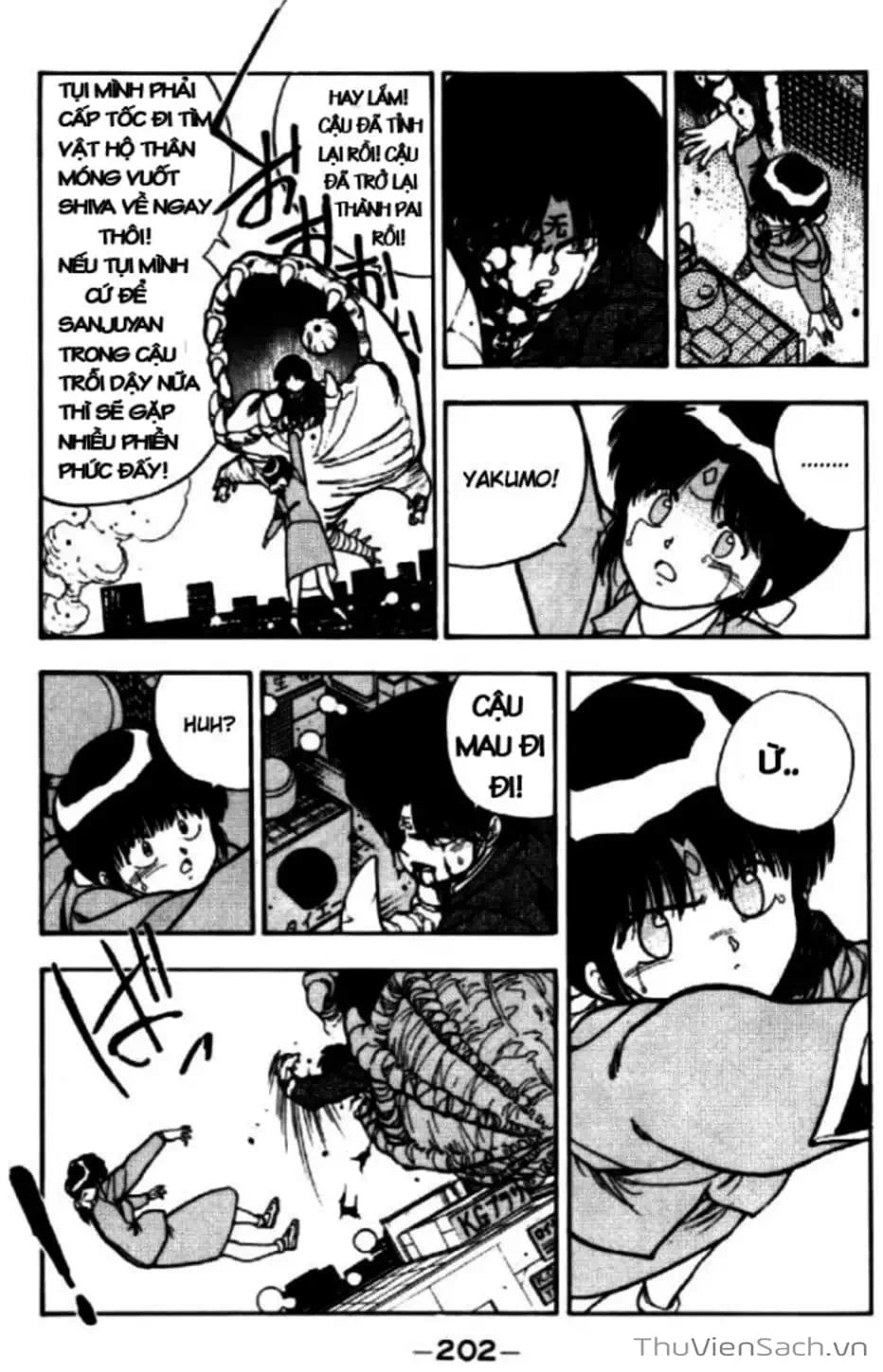 Truyện Tranh Cô Bé Ba Mắt - 3X3 Eyes trang 6