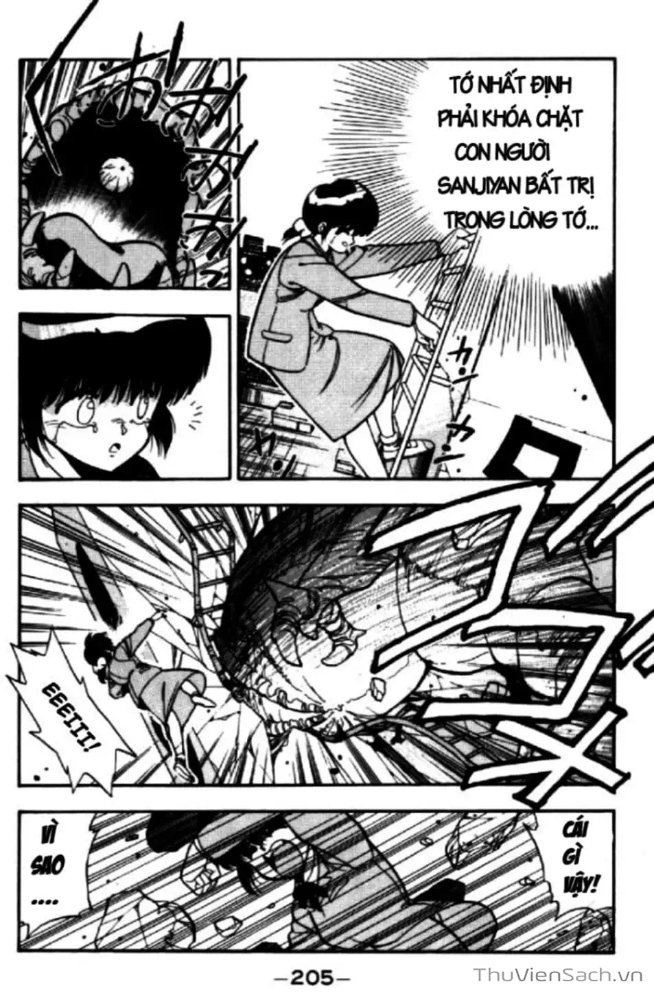 Truyện Tranh Cô Bé Ba Mắt - 3X3 Eyes trang 6