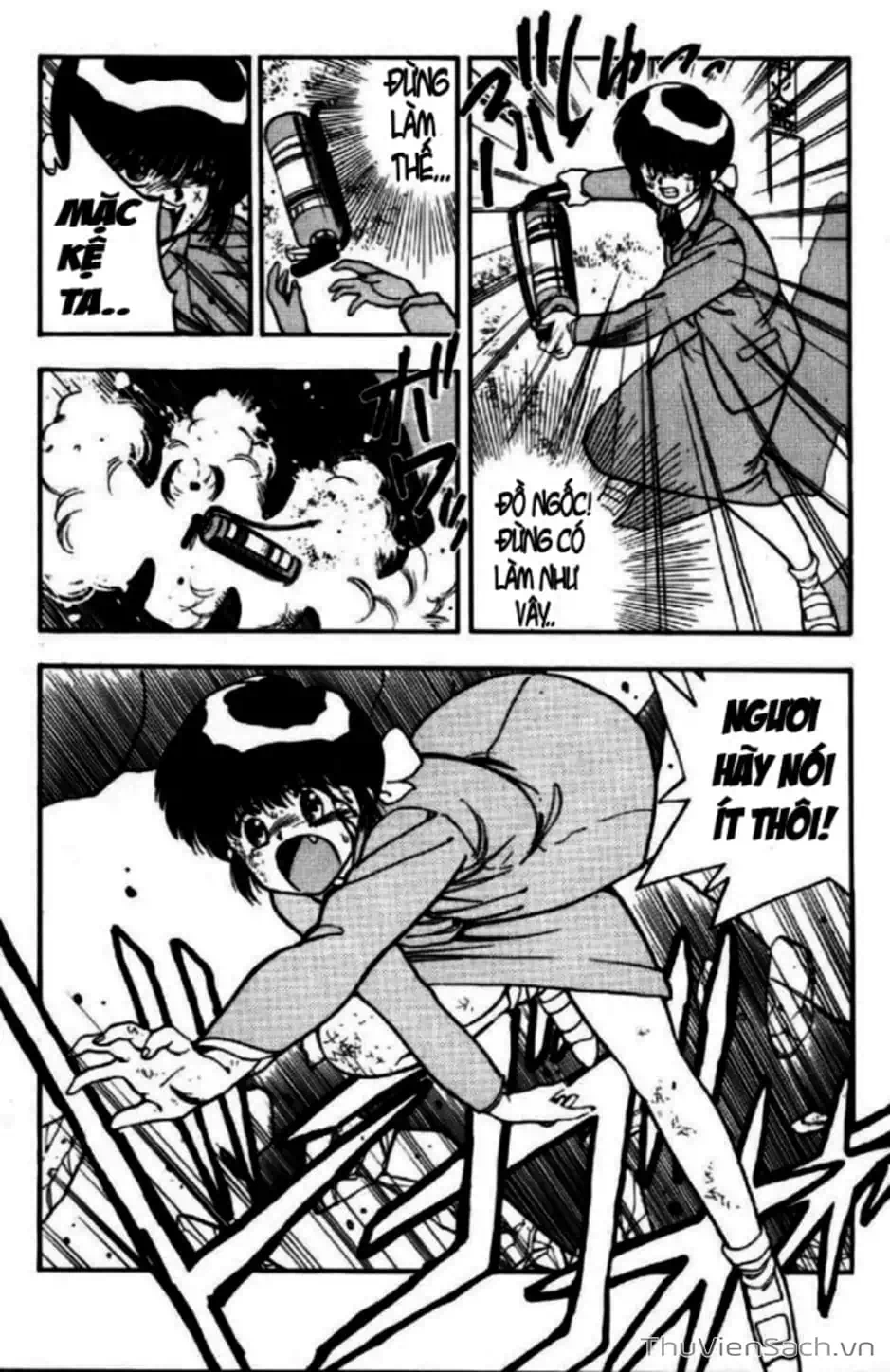 Truyện Tranh Cô Bé Ba Mắt - 3X3 Eyes trang 6