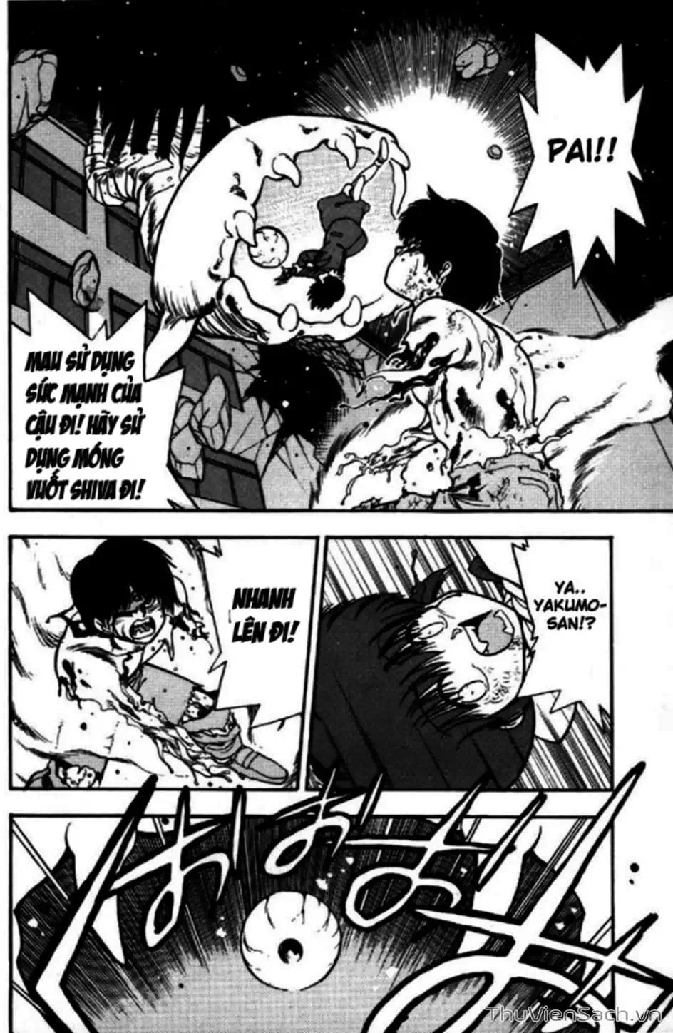 Truyện Tranh Cô Bé Ba Mắt - 3X3 Eyes trang 6