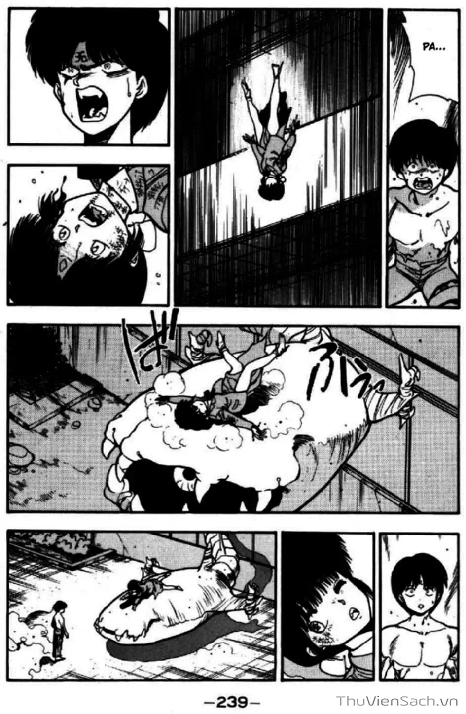 Truyện Tranh Cô Bé Ba Mắt - 3X3 Eyes trang 6