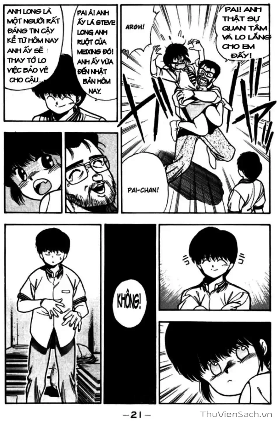 Truyện Tranh Cô Bé Ba Mắt - 3X3 Eyes trang 6