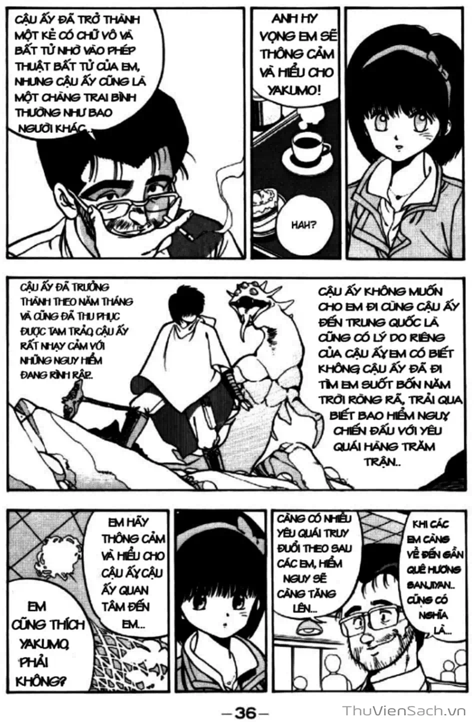 Truyện Tranh Cô Bé Ba Mắt - 3X3 Eyes trang 6