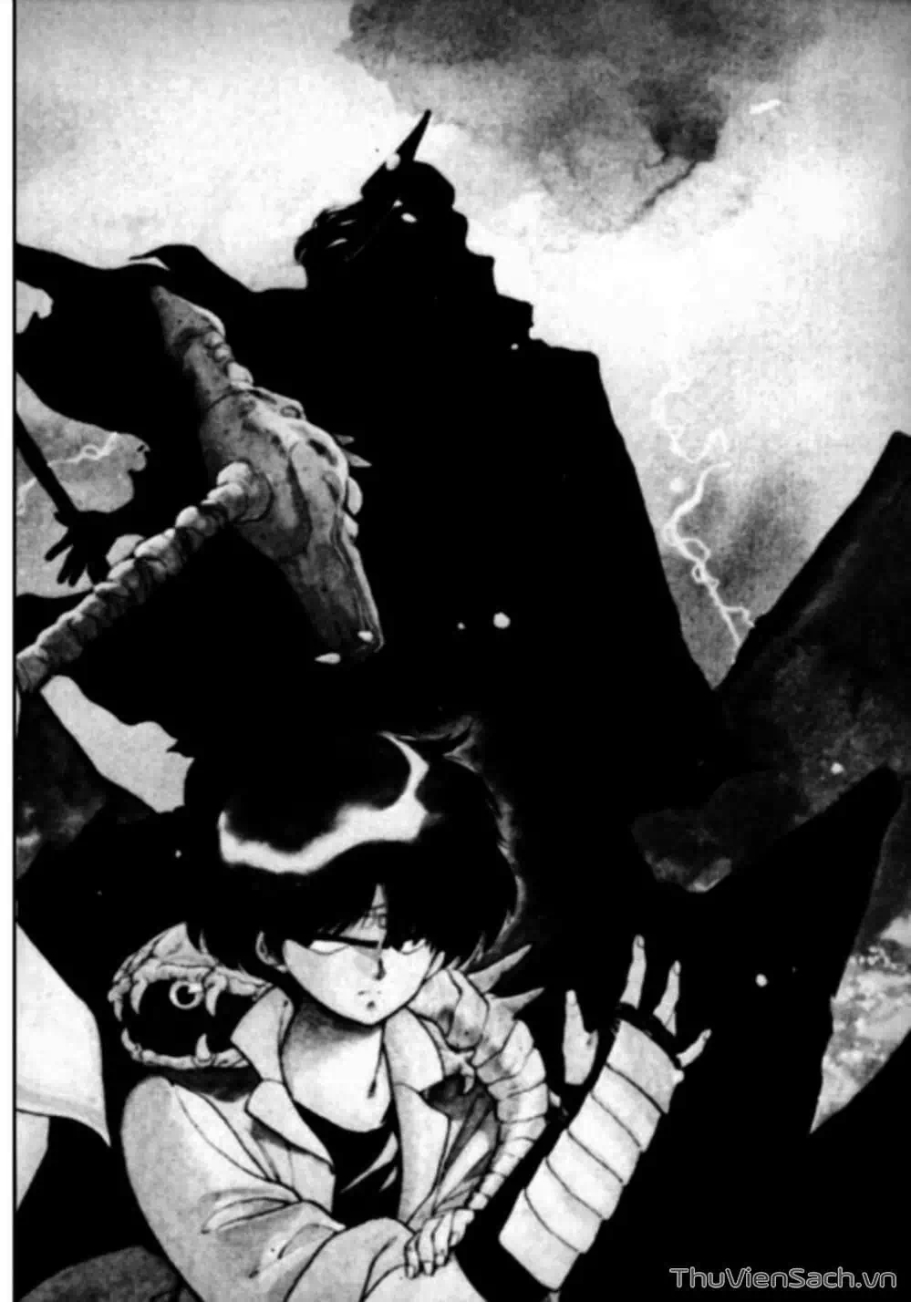 Truyện Tranh Cô Bé Ba Mắt - 3X3 Eyes trang 6