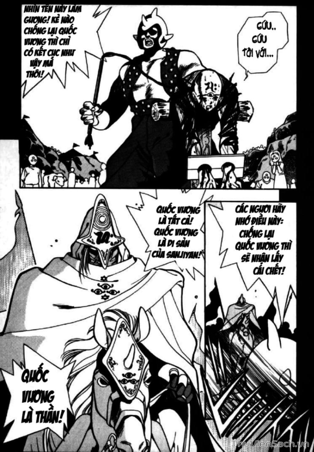 Truyện Tranh Cô Bé Ba Mắt - 3X3 Eyes trang 6