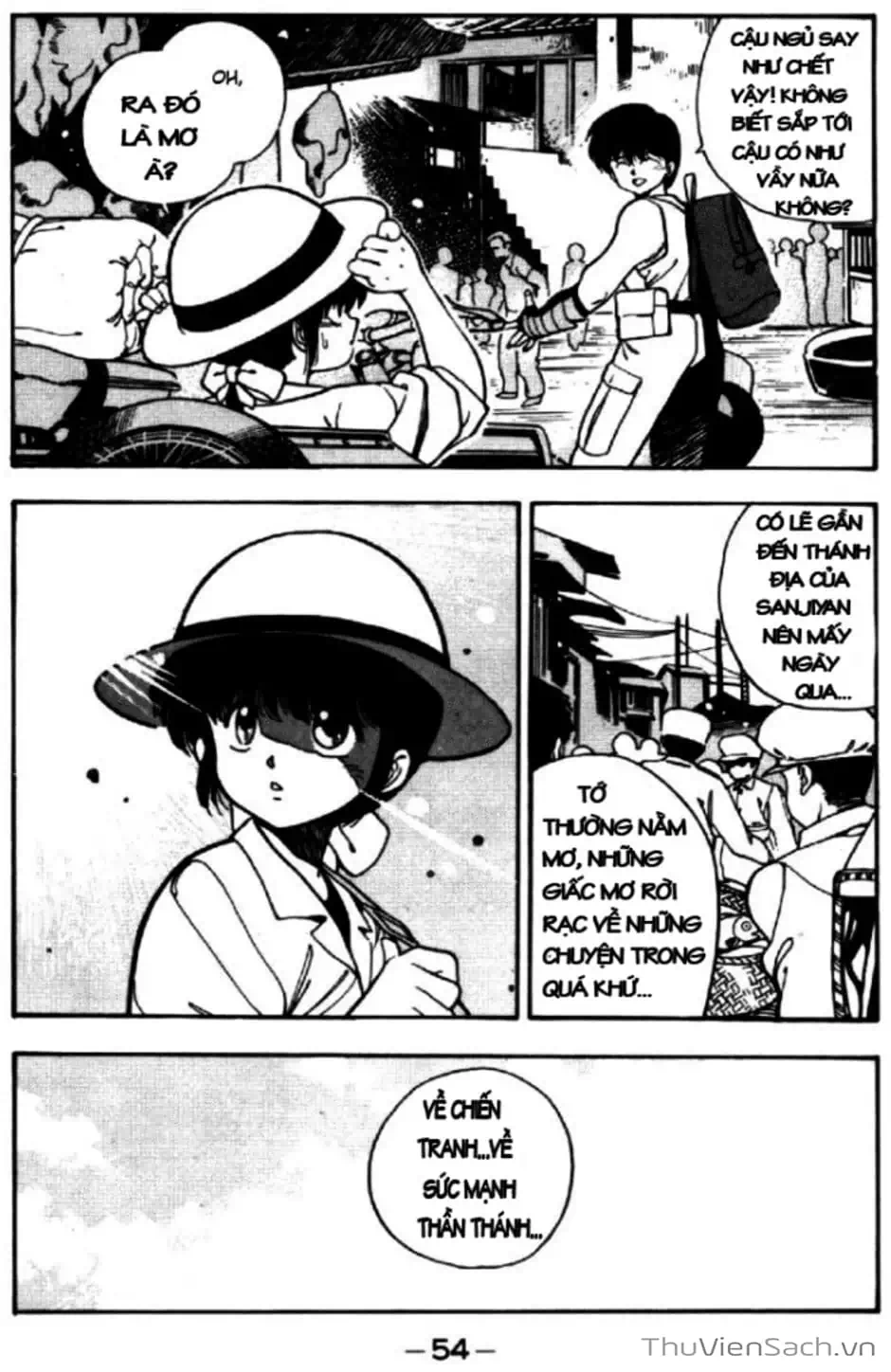 Truyện Tranh Cô Bé Ba Mắt - 3X3 Eyes trang 6