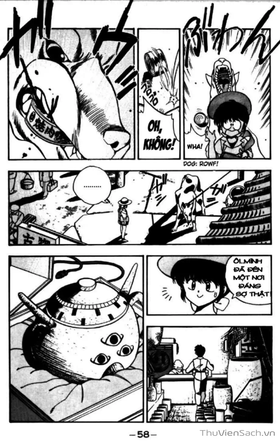 Truyện Tranh Cô Bé Ba Mắt - 3X3 Eyes trang 6