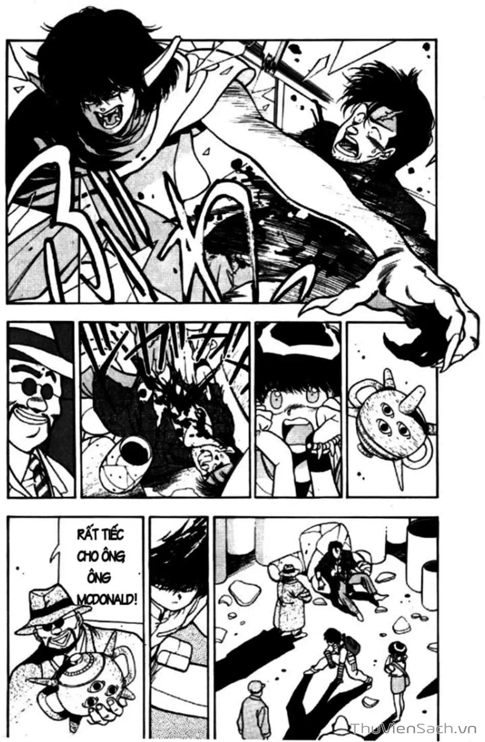 Truyện Tranh Cô Bé Ba Mắt - 3X3 Eyes trang 6