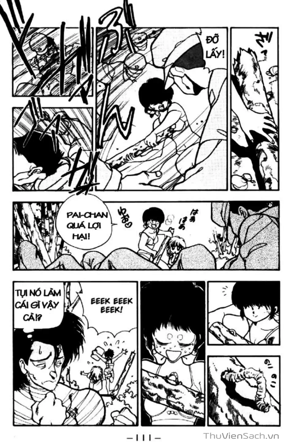 Truyện Tranh Cô Bé Ba Mắt - 3X3 Eyes trang 6