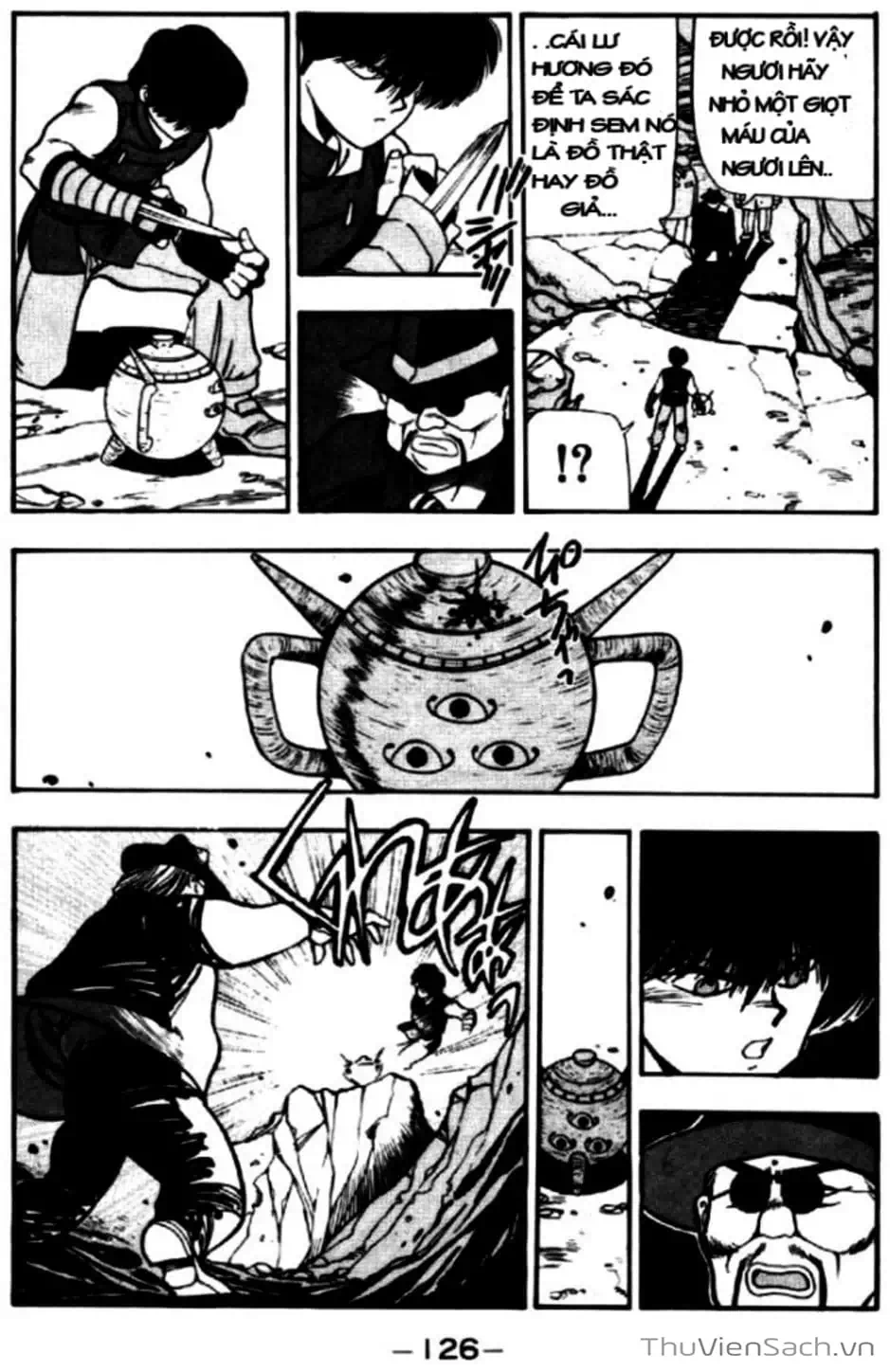 Truyện Tranh Cô Bé Ba Mắt - 3X3 Eyes trang 6