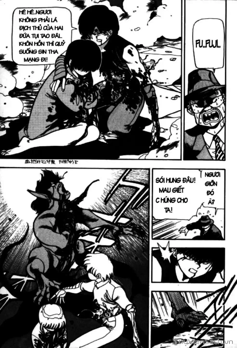 Truyện Tranh Cô Bé Ba Mắt - 3X3 Eyes trang 6