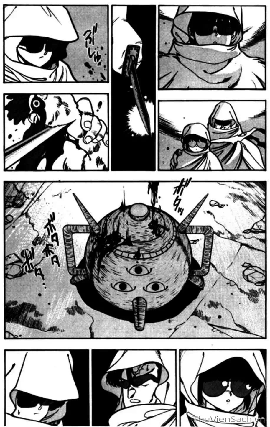 Truyện Tranh Cô Bé Ba Mắt - 3X3 Eyes trang 6