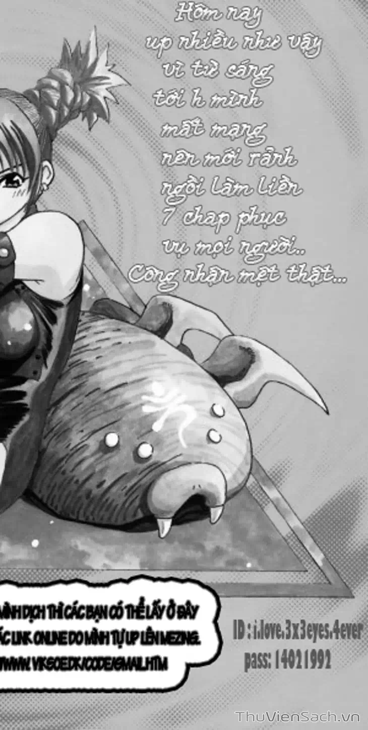 Truyện Tranh Cô Bé Ba Mắt - 3X3 Eyes trang 6