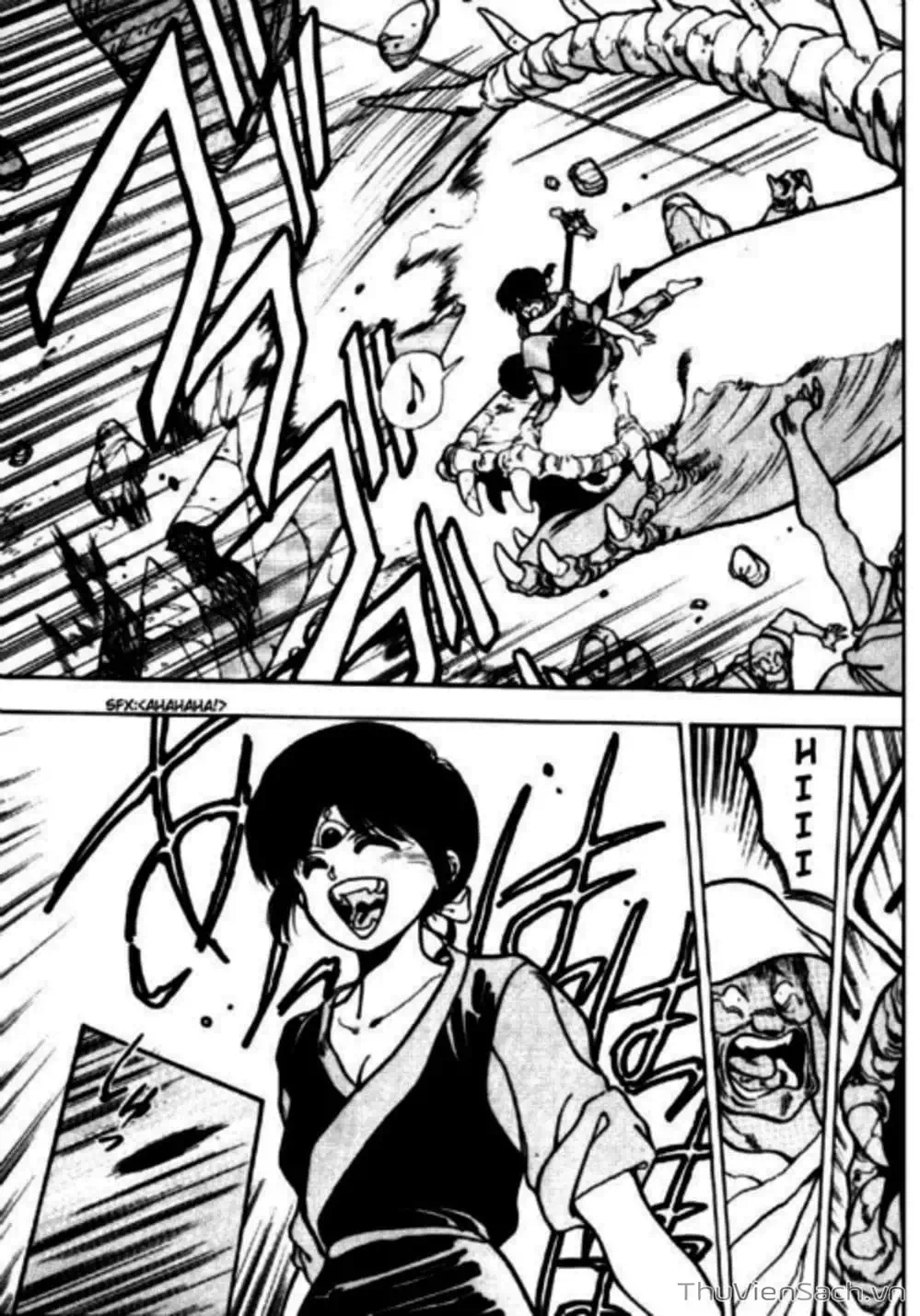 Truyện Tranh Cô Bé Ba Mắt - 3X3 Eyes trang 6