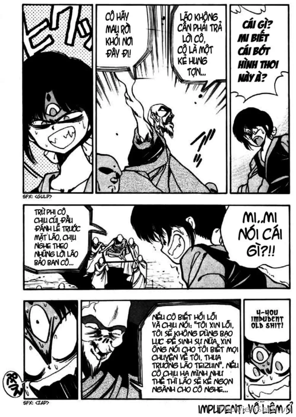 Truyện Tranh Cô Bé Ba Mắt - 3X3 Eyes trang 6