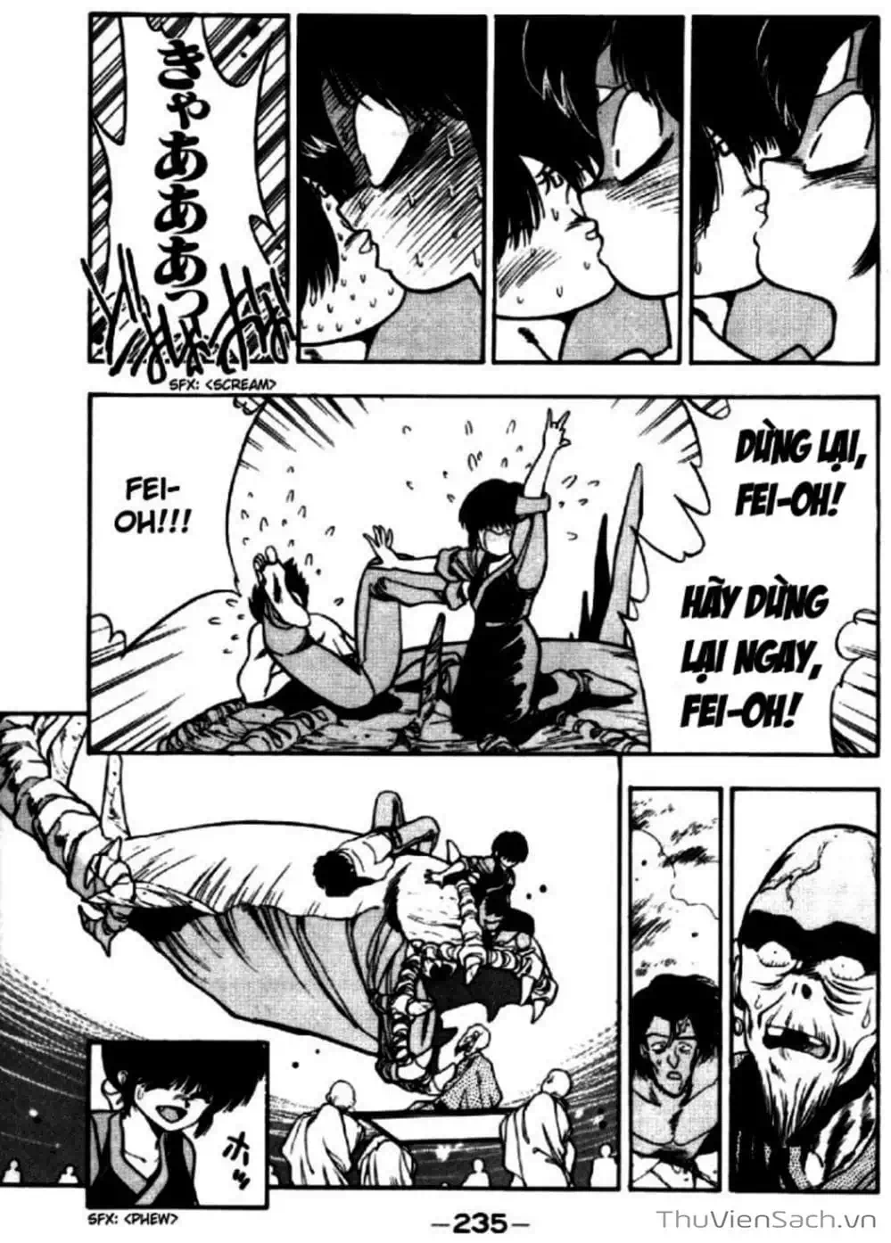 Truyện Tranh Cô Bé Ba Mắt - 3X3 Eyes trang 6