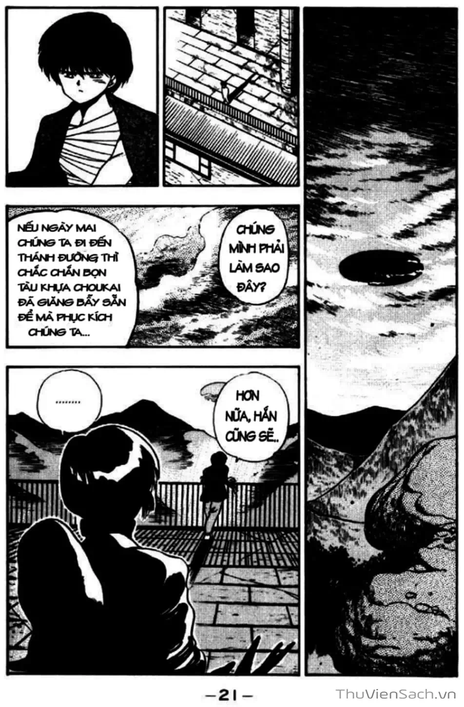 Truyện Tranh Cô Bé Ba Mắt - 3X3 Eyes trang 6