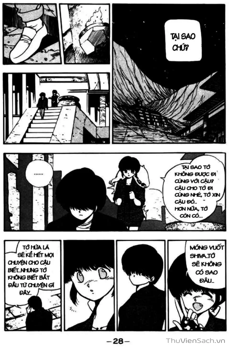 Truyện Tranh Cô Bé Ba Mắt - 3X3 Eyes trang 6