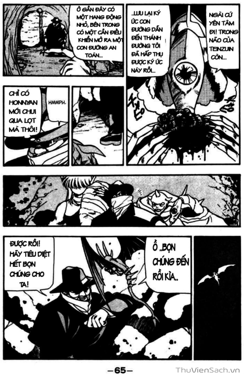 Truyện Tranh Cô Bé Ba Mắt - 3X3 Eyes trang 6