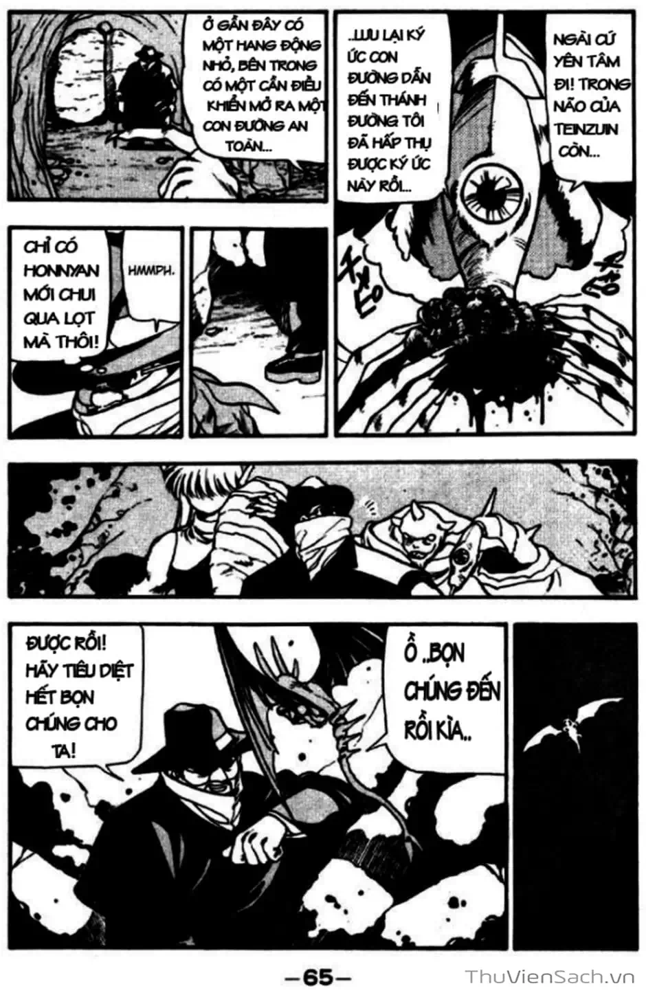 Truyện Tranh Cô Bé Ba Mắt - 3X3 Eyes trang 6