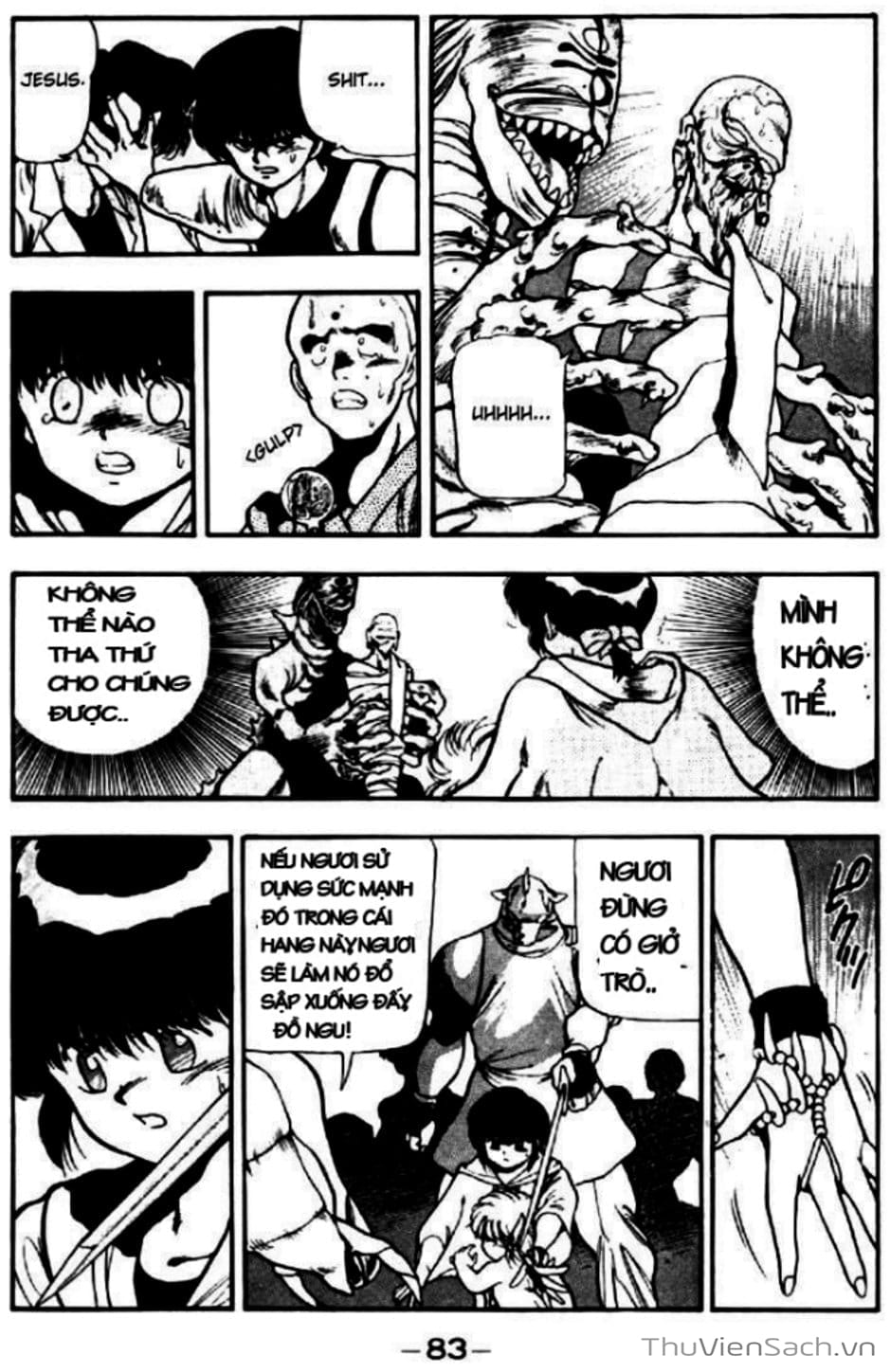 Truyện Tranh Cô Bé Ba Mắt - 3X3 Eyes trang 6