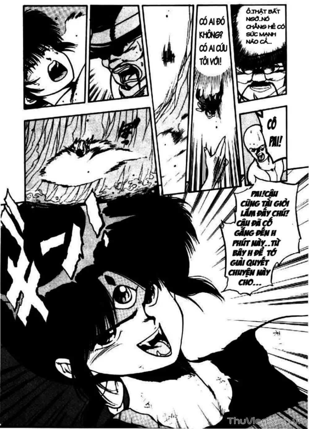 Truyện Tranh Cô Bé Ba Mắt - 3X3 Eyes trang 6