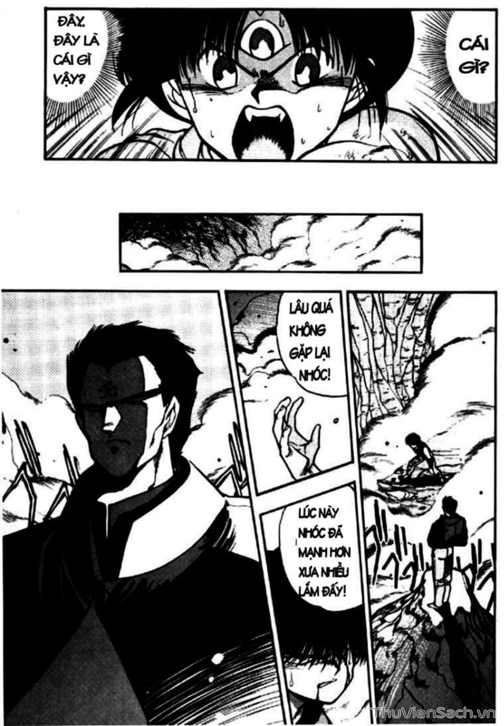 Truyện Tranh Cô Bé Ba Mắt - 3X3 Eyes trang 6