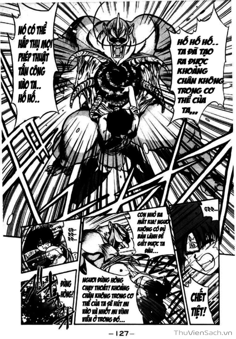 Truyện Tranh Cô Bé Ba Mắt - 3X3 Eyes trang 6