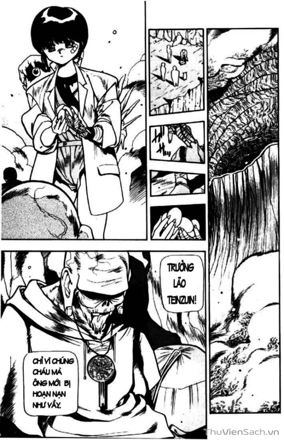 Truyện Tranh Cô Bé Ba Mắt - 3X3 Eyes trang 6