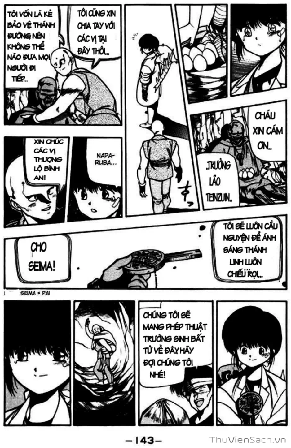 Truyện Tranh Cô Bé Ba Mắt - 3X3 Eyes trang 6