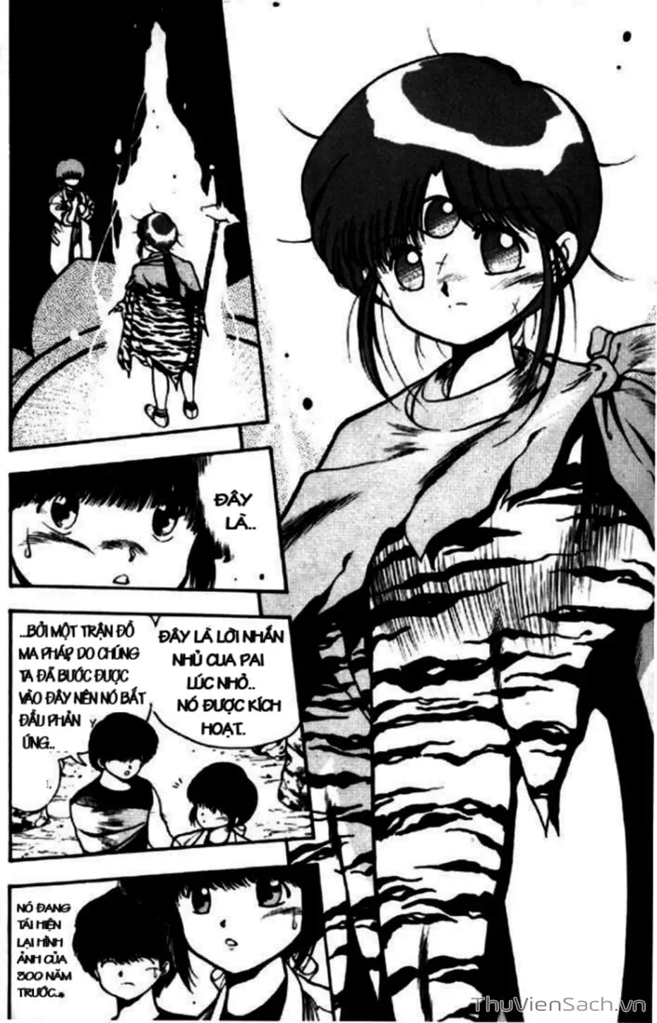 Truyện Tranh Cô Bé Ba Mắt - 3X3 Eyes trang 6