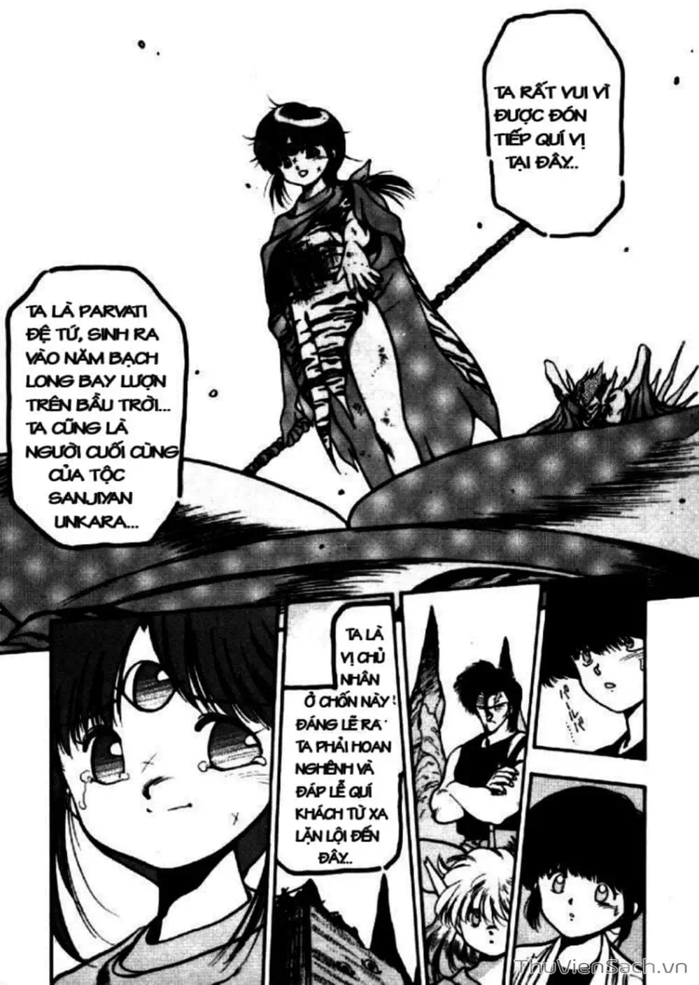 Truyện Tranh Cô Bé Ba Mắt - 3X3 Eyes trang 6