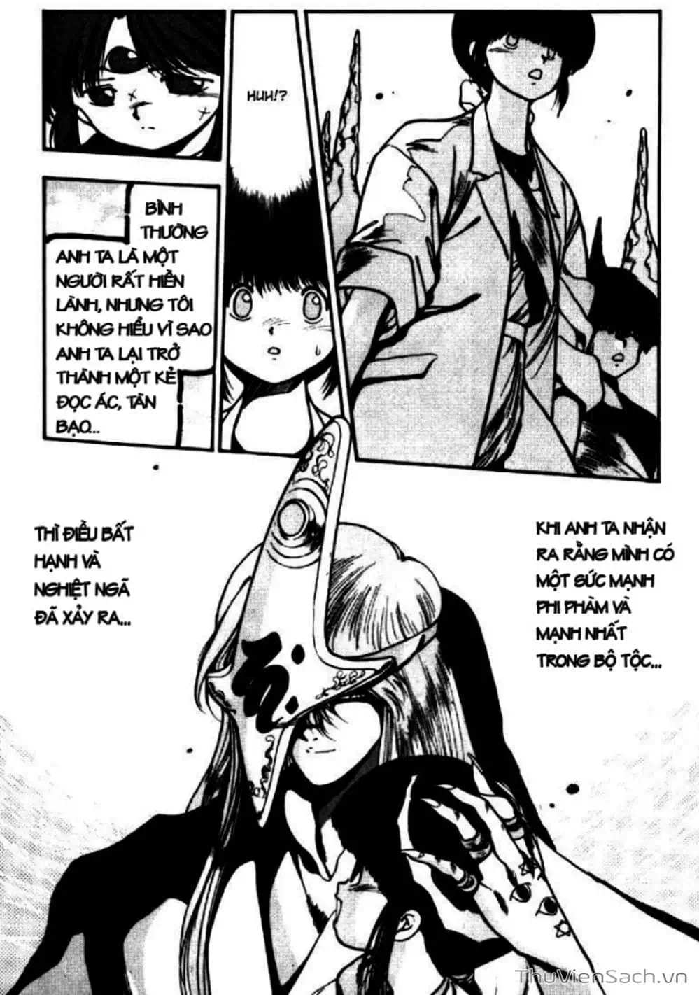 Truyện Tranh Cô Bé Ba Mắt - 3X3 Eyes trang 6