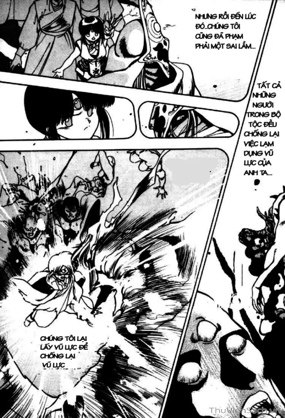 Truyện Tranh Cô Bé Ba Mắt - 3X3 Eyes trang 6