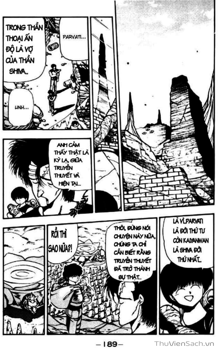 Truyện Tranh Cô Bé Ba Mắt - 3X3 Eyes trang 6