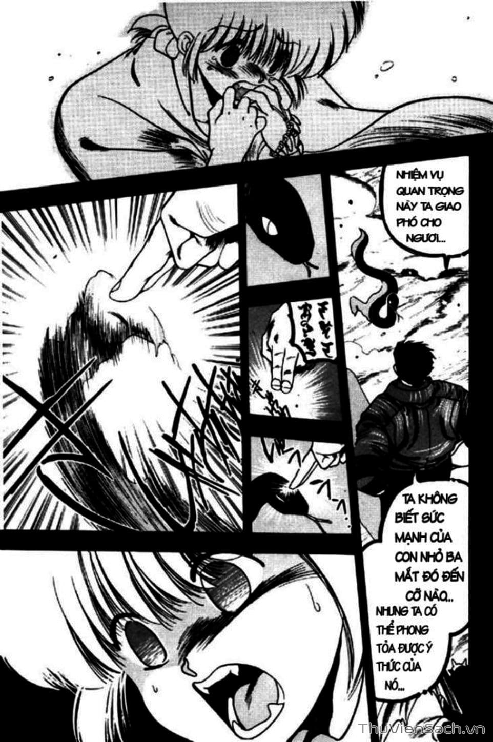 Truyện Tranh Cô Bé Ba Mắt - 3X3 Eyes trang 6