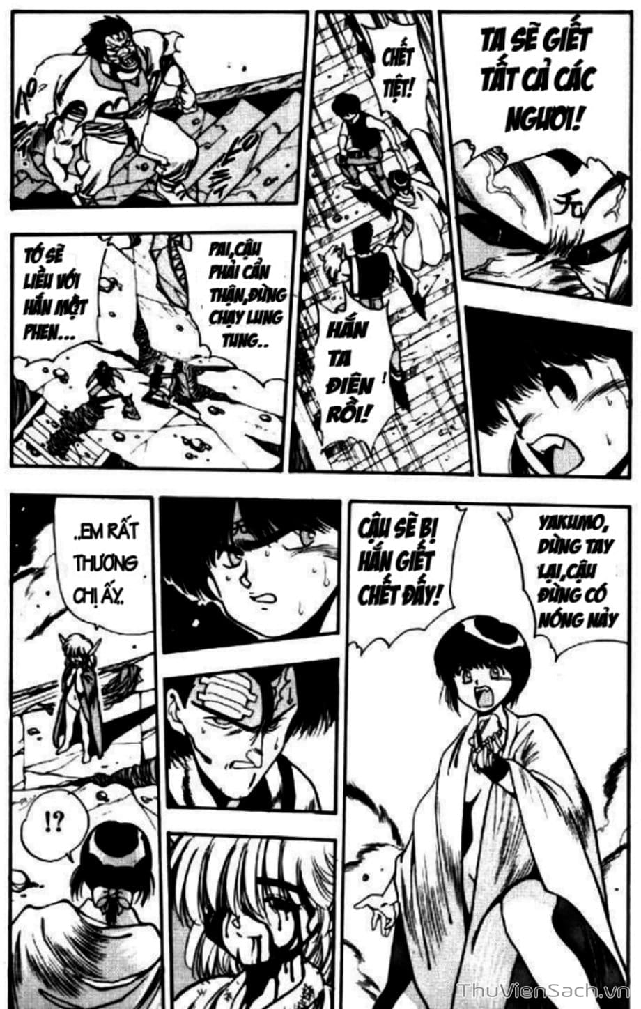 Truyện Tranh Cô Bé Ba Mắt - 3X3 Eyes trang 6