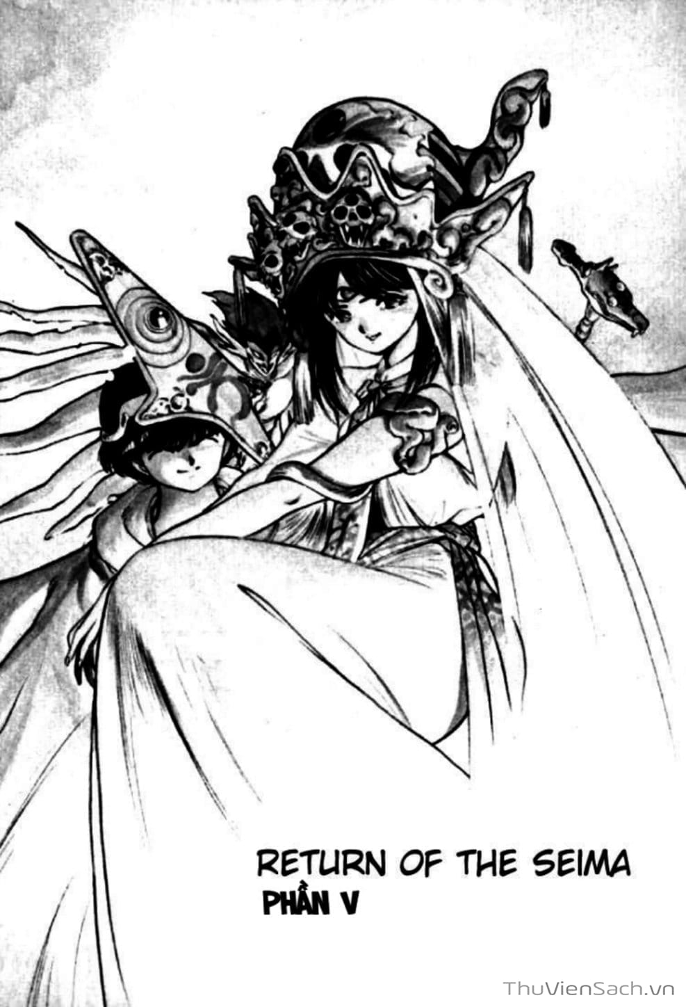 Truyện Tranh Cô Bé Ba Mắt - 3X3 Eyes trang 6