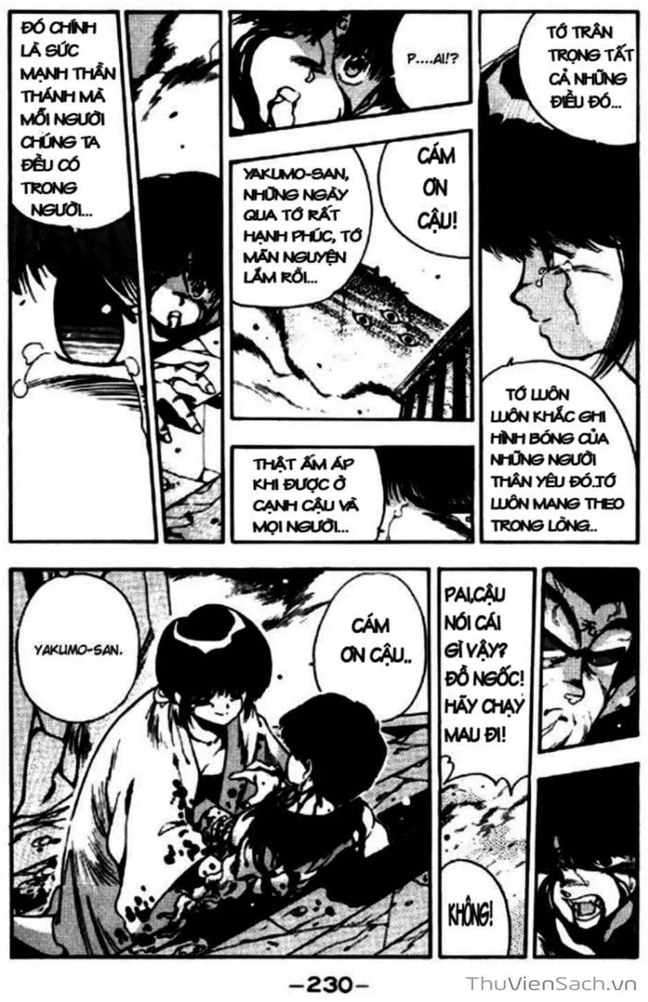 Truyện Tranh Cô Bé Ba Mắt - 3X3 Eyes trang 6