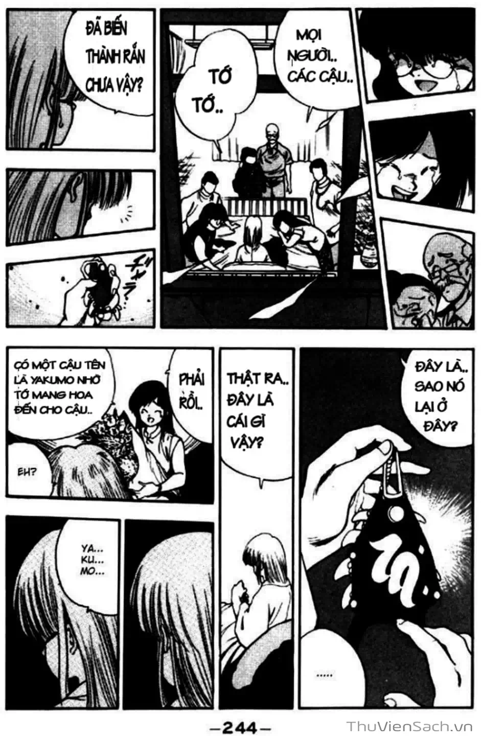 Truyện Tranh Cô Bé Ba Mắt - 3X3 Eyes trang 6